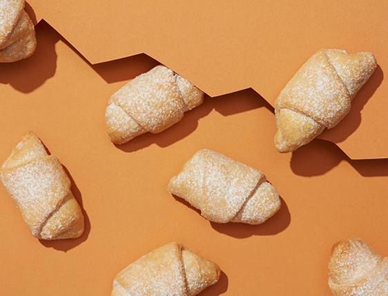 Bagel s meruňkovou náplní - 2 