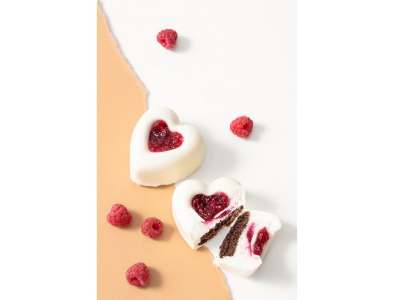 Dort «Jogurtovo-malinový» - 3 