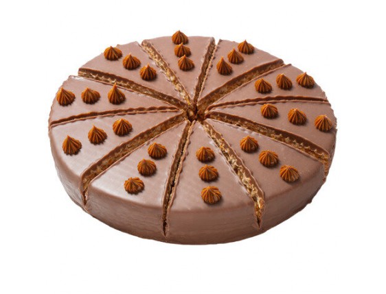 Vaflový karamelový dort - 1 