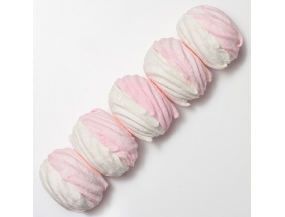 Zefír «Bílo-růžový» - 3 