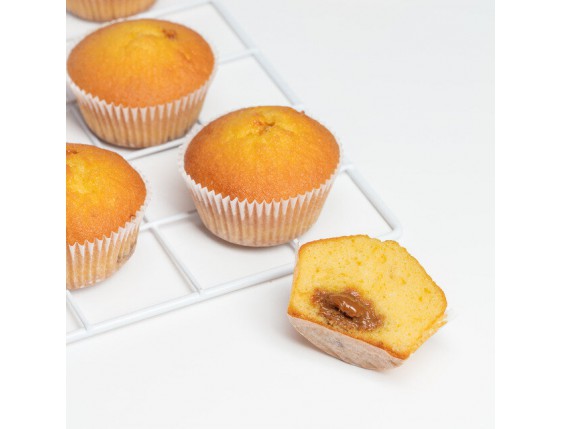 Koláč Vanilkový muffin s karamelizovaným mlékem - 2 