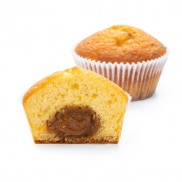 Koláč Vanilkový muffin s karamelizovaným mlékem - 1 